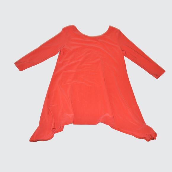 Clara Sun Woo Small Women's Red asymmetric hem blouse - Picture 6 of 6